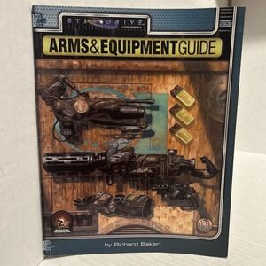 ALTERNITY ARMS & EQUIPMENT GUIDE VGC! Tech Manual TSR Science Fiction Sci-Fi